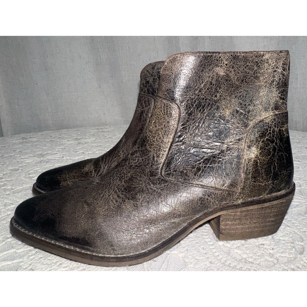 Diba‎ True Women's Walnut Grove Leather Boots US Sz 7.5 Vintage Style
